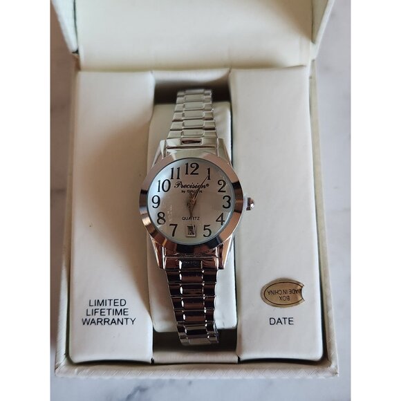 Gruen Precision Silver Tone Women's Quartz Watch GP421L - Picture 5 of 5